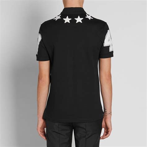 givenchy stars and 74 polo|givenchy star polo shirt.